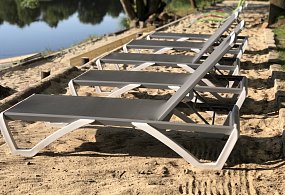 Beach and swimming pier