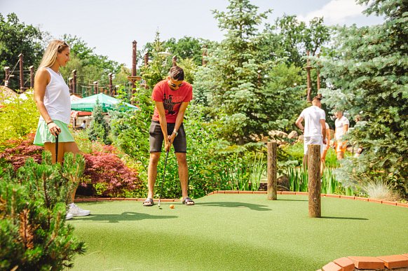 Adventure minigolf